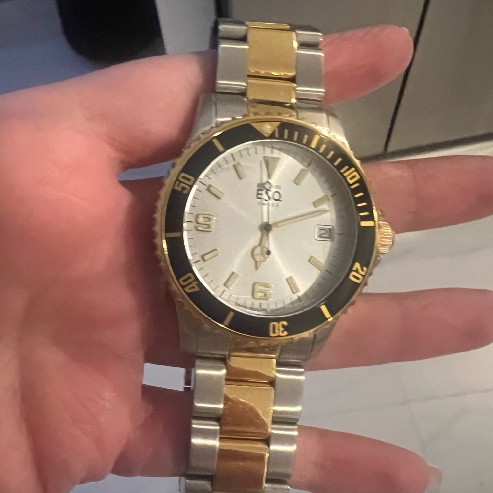 ESQ men’s two-tone watch